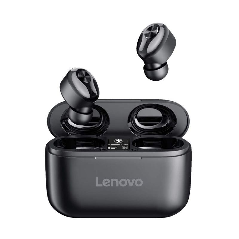 Lenovo HT18 Wireless Earbuds - Bluetooth / 10 Meter / Black - HT18