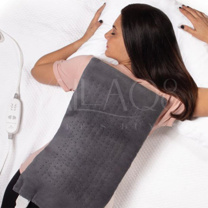 Massaging Weighted Heating Pad - Grey
