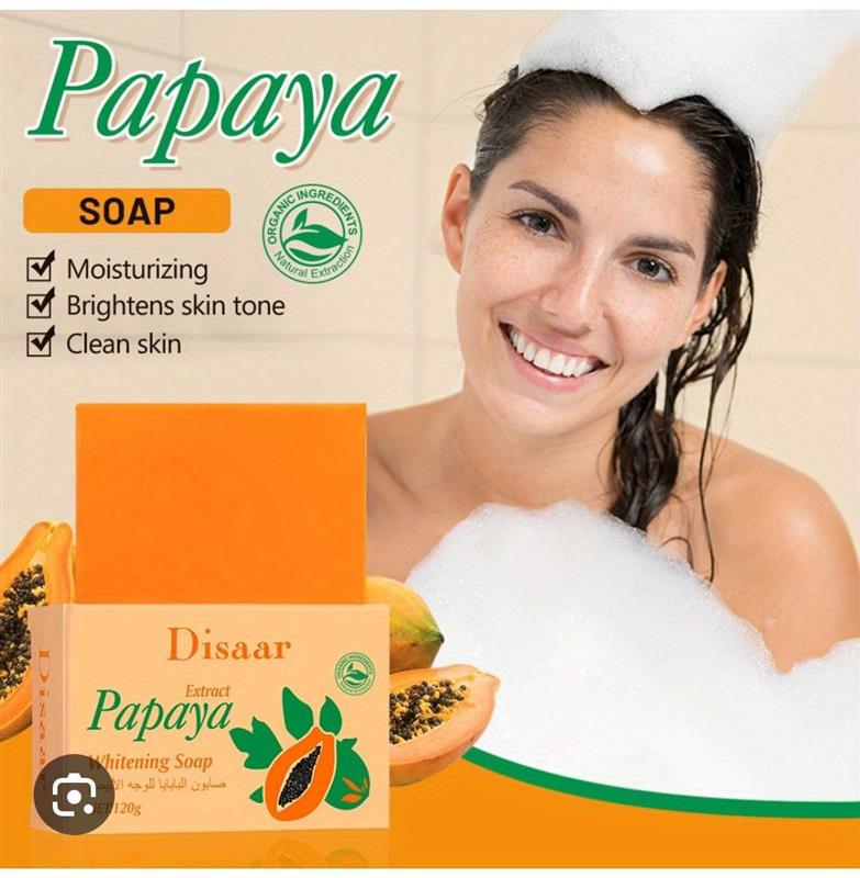 Disaar Extract Papaya Whitening Soap - FKFCOS9102