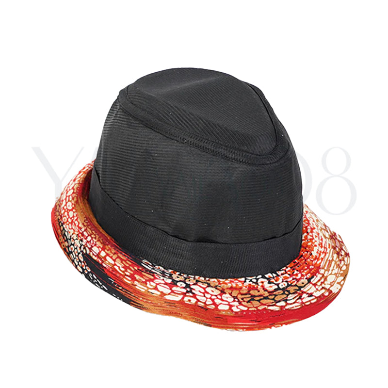 Abstract Design Fedora Style Hat - FKFCAP3843
