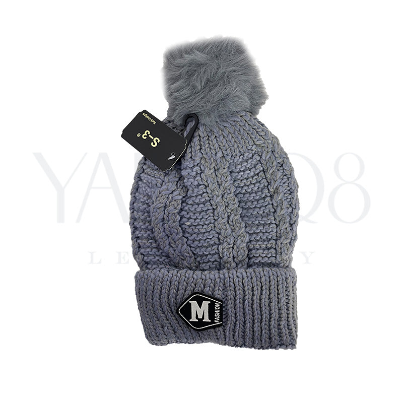 Women's Winter Thickened Knitted Warm Hat - FKFCAP8978