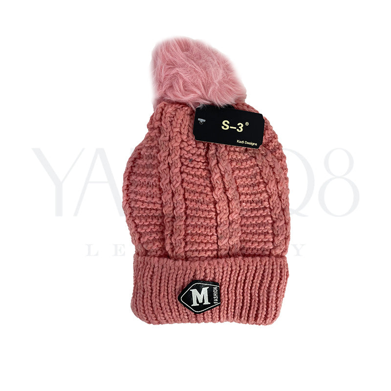 Women's Winter Thickened Knitted Warm Hat - FKFCAP8978