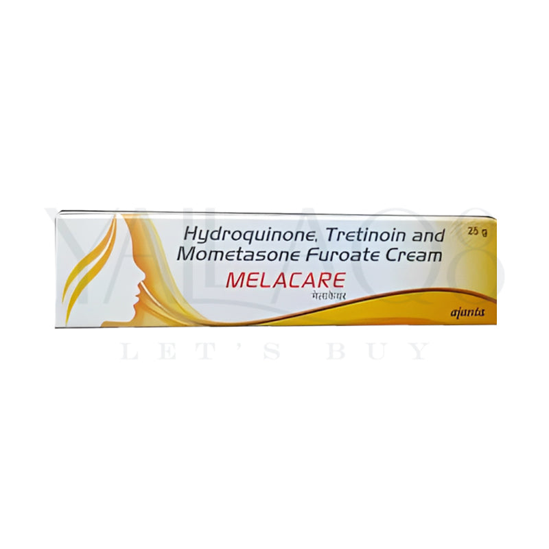MELACARE Hydroquinone, Tretinoin and Mometasone Furoate Cream 25G - FKFCOS1268