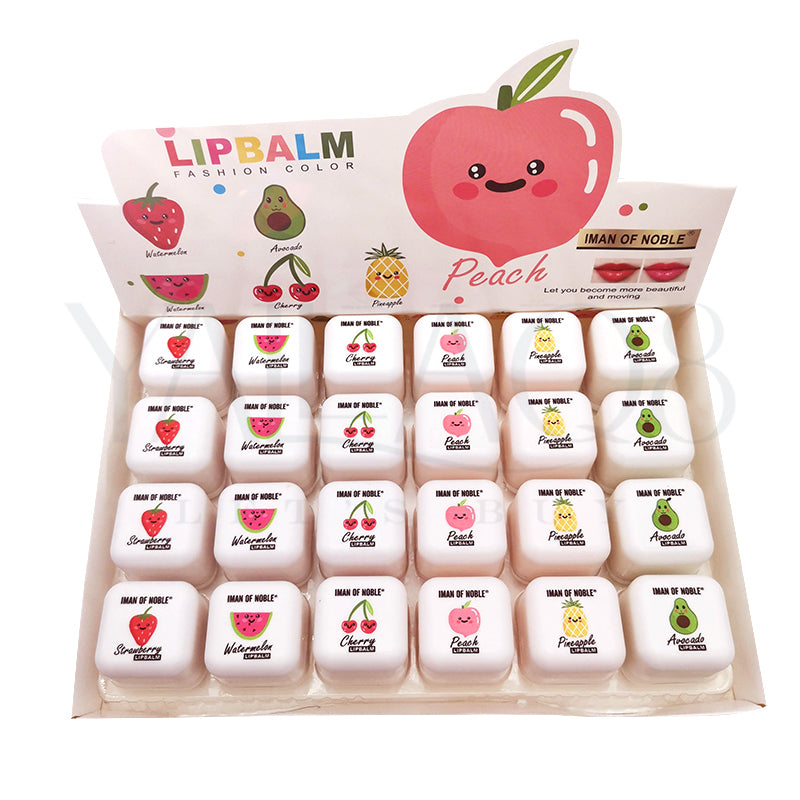 Beauty Cube Style Fruit Lip Balm - FKFCOS8956