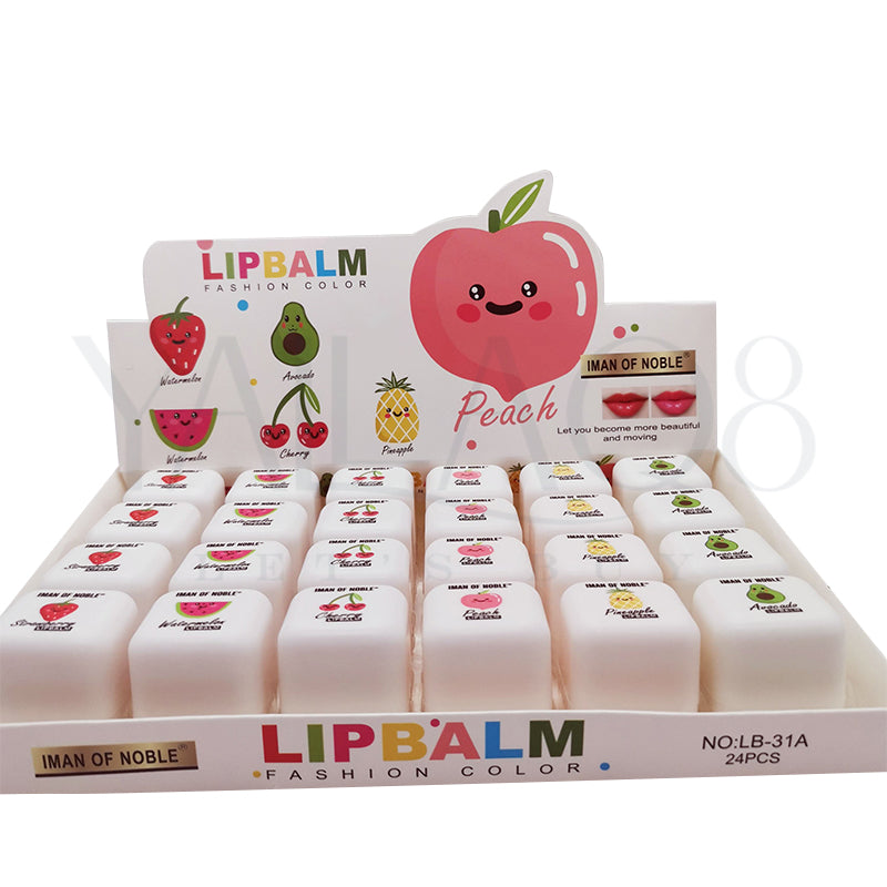 Beauty Cube Style Fruit Lip Balm - FKFCOS8956