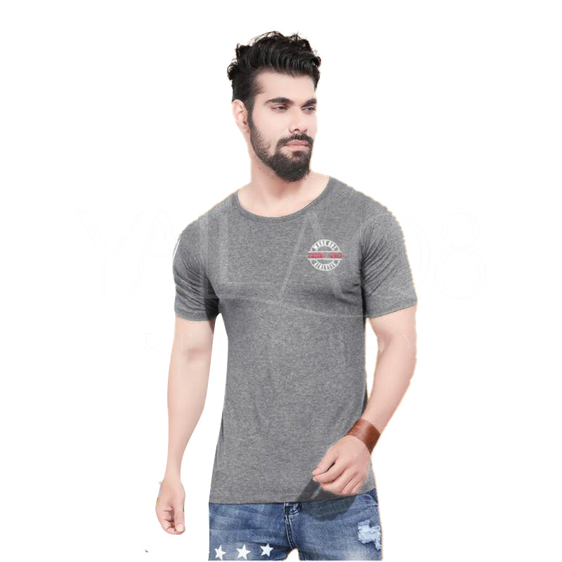 Unisex Round-Neck Half Sleeves T-Shirt - FKFTOP8833