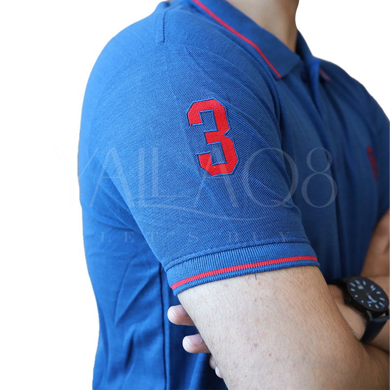 Unisex Solid Colors Half Sleeves Polo T-Shirt - FKFTOP8845