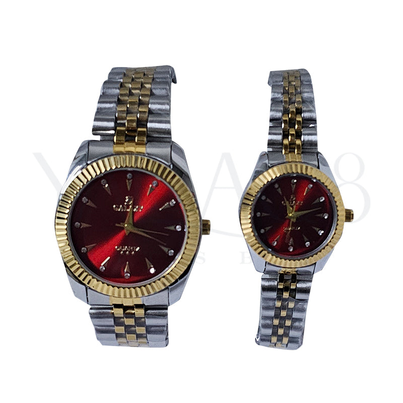 Couples Watches for Men And Women Analog Quartz Wrist Watch - FKFWAT9134
