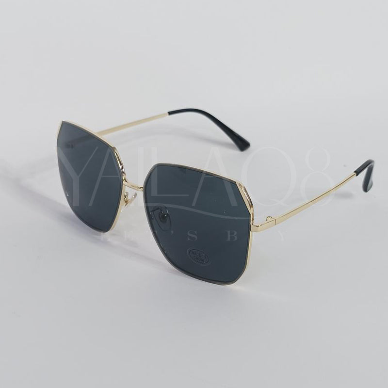 Unisex Retro Square Rimless Frame Sunglasses  - FKFWGLS8774