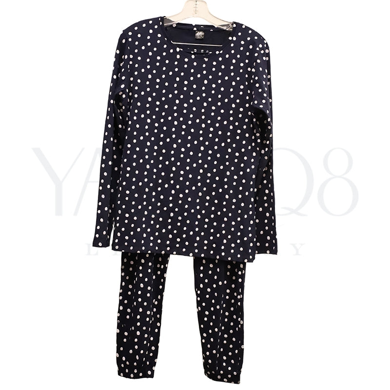 Women's Printed Cotton Rich Floral Pyjama Set - FKFWPJS9017