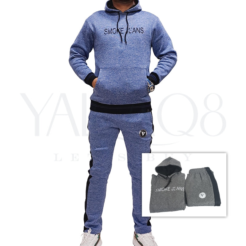 Men's Fashionable Hooded Winter Track Suits - FKFWPJS9052