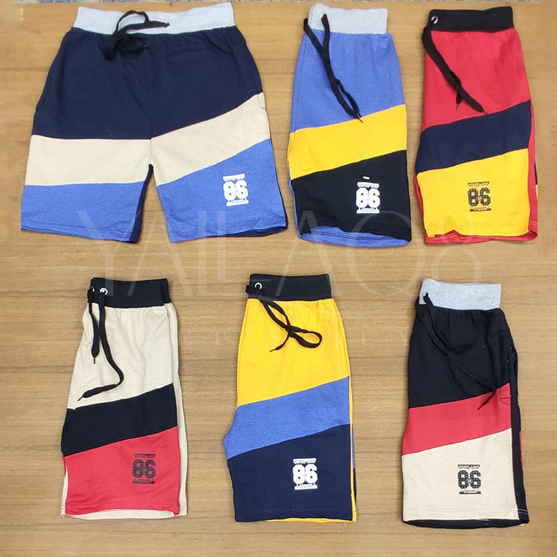Unisex Stylish Multicolor Casual Shorts - FKFWSRT8778