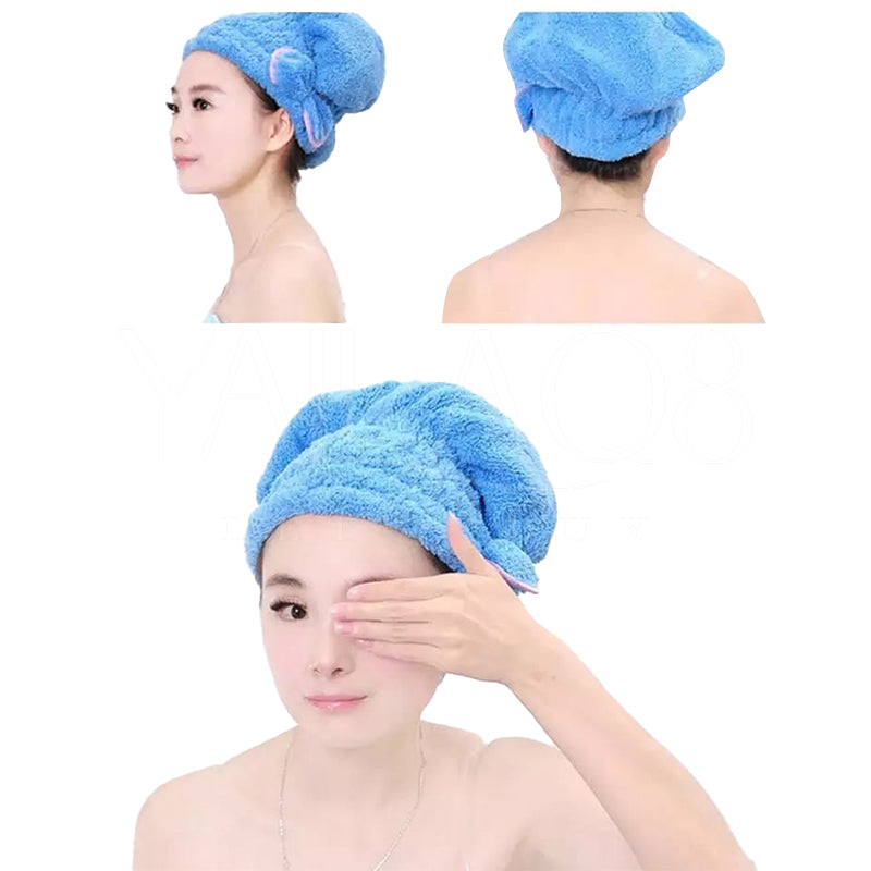 Women's Hair Towel - FKLVGHDCVR7611