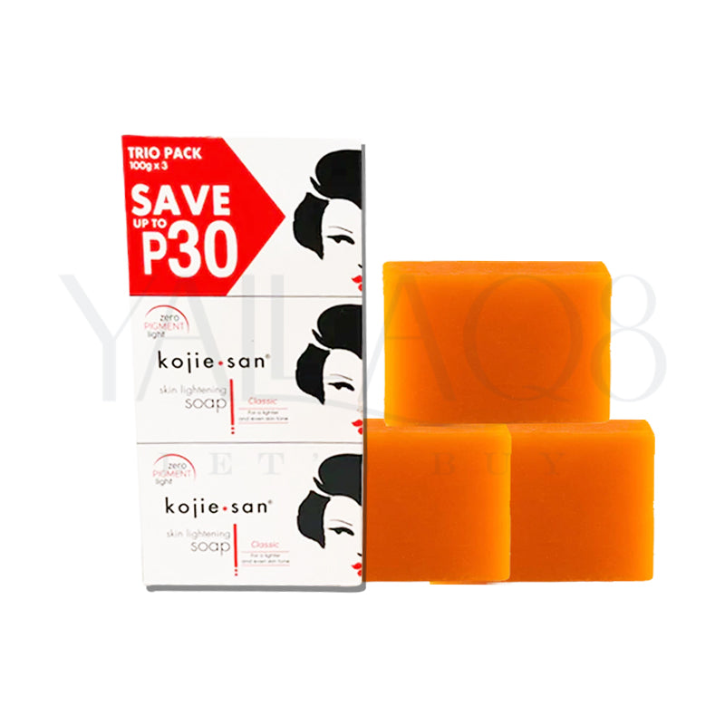 Kojie-San Skin Lightening Soap Pack Of 3 - FKFCOS1067