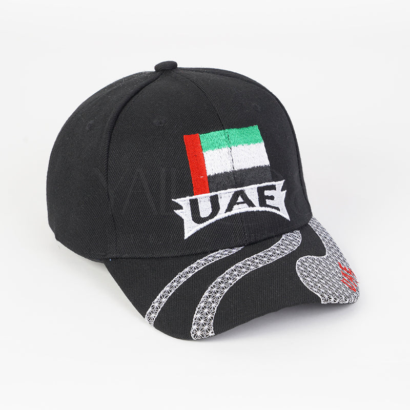 UAE Printed Design Cap - FKFCAP3849