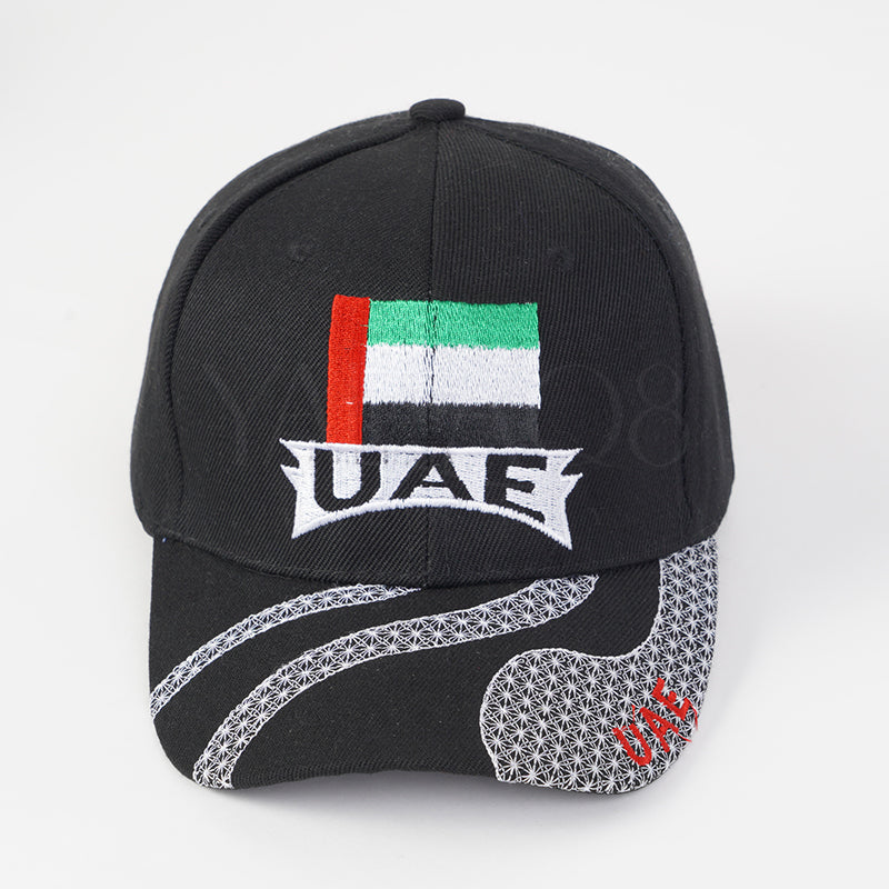 UAE Printed Design Cap - FKFCAP3849