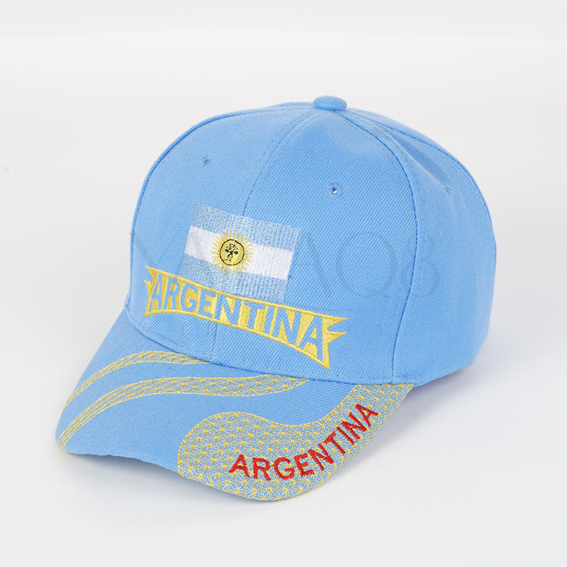 Argentina Printed Design Cap In Baseball Style - FKFCAP3829