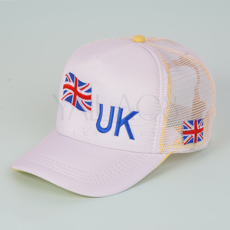 UK With Flag Mesh Type Cap - FKFCAP3834
