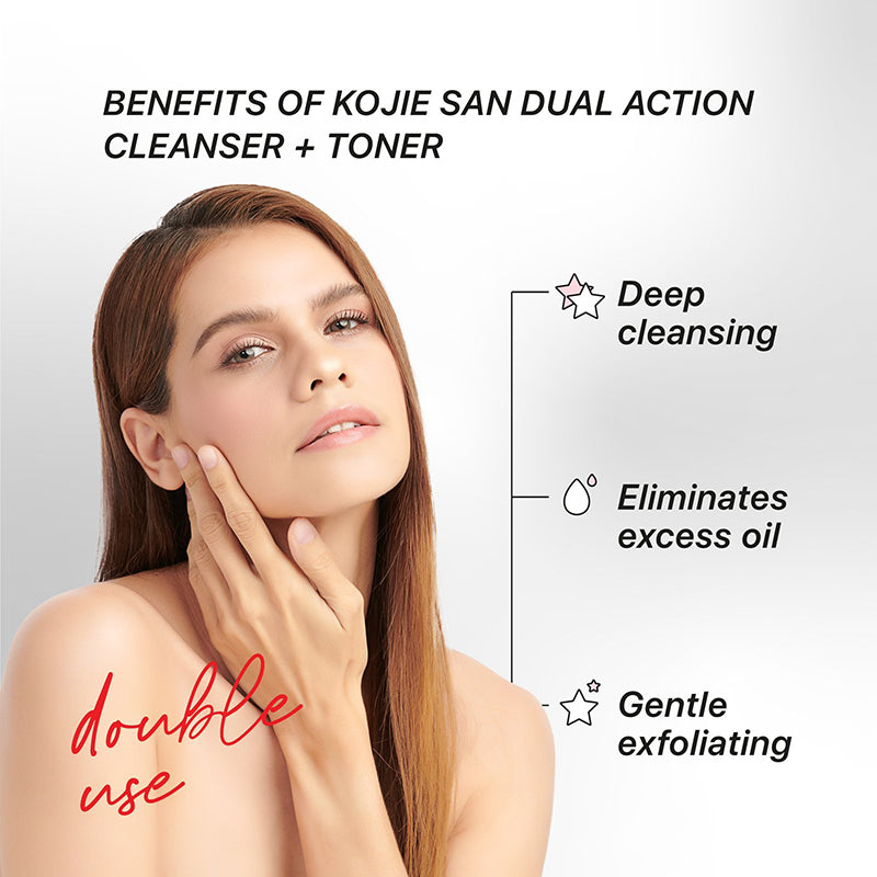 Kojie San Skin Lightening Cleanser + Toner - FKFCOS1339