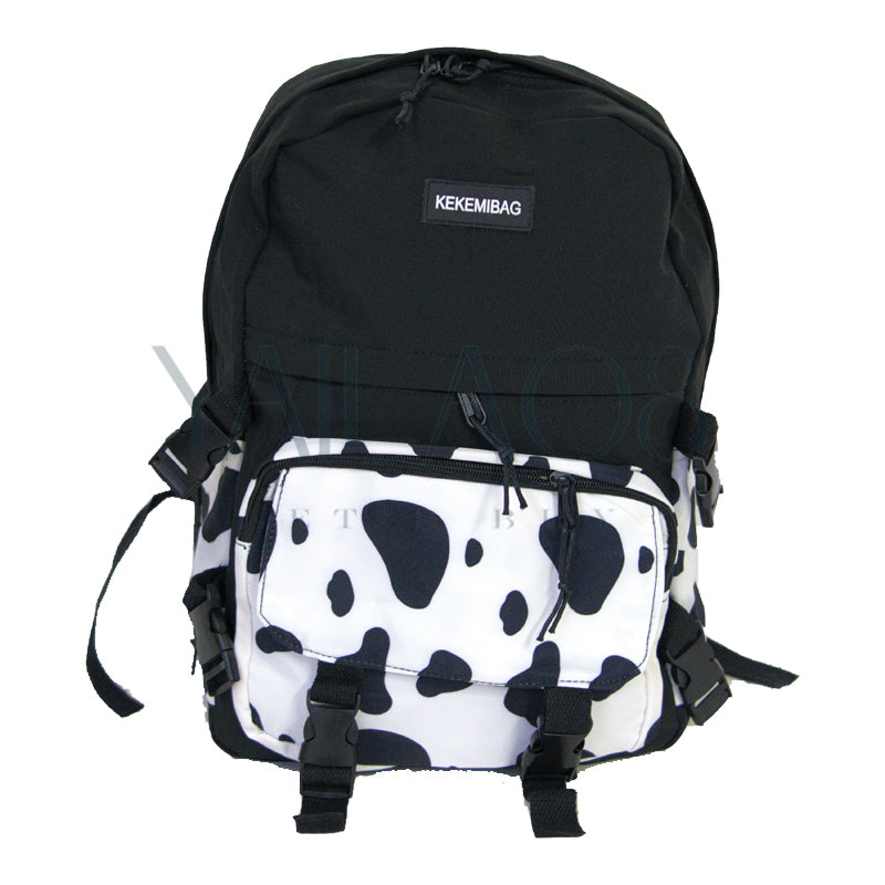 Women's Classic Pattern Backpack Bag - FKFHB3263