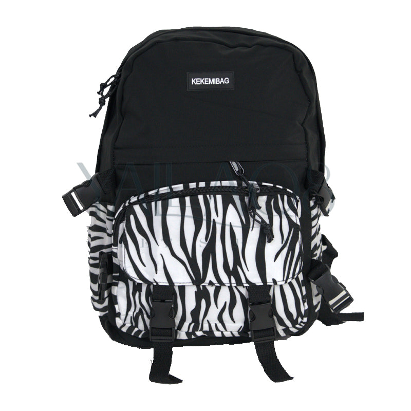 Women's Classic Pattern Backpack Bag - FKFHB3263